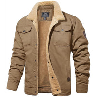 Jörg | Moderne Bomberjacke in Khaki
