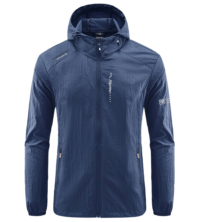 Herren Warme Dünne Softshelljacke mit Kapuze | Ideal für den Winter