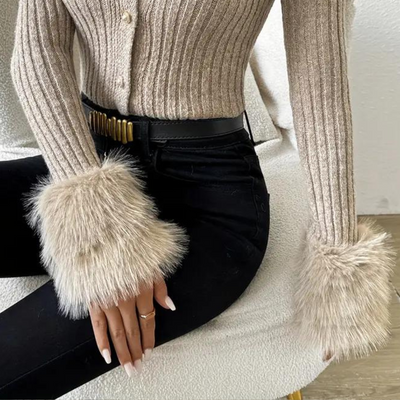 KIELLE - Elegante Strickjacke für Frauen