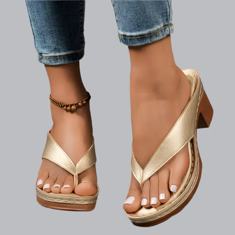 Silvia™ | Premium-Sandalen mit Absatz
