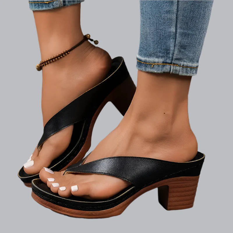 Silvia™ | Premium-Sandalen mit Absatz