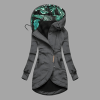 Damenjacke Winter-Shelljacke mit Windschutz und Komfort für kalte Tage – Funktionale Jacke Damen für Outdoor-Aktivitäten in Grau