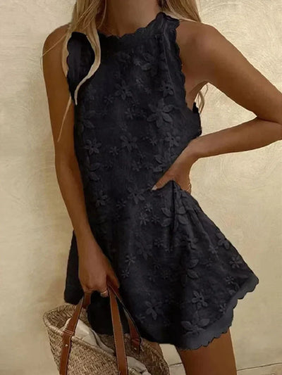 Fudus | Florales Besticktes Sommerkleid