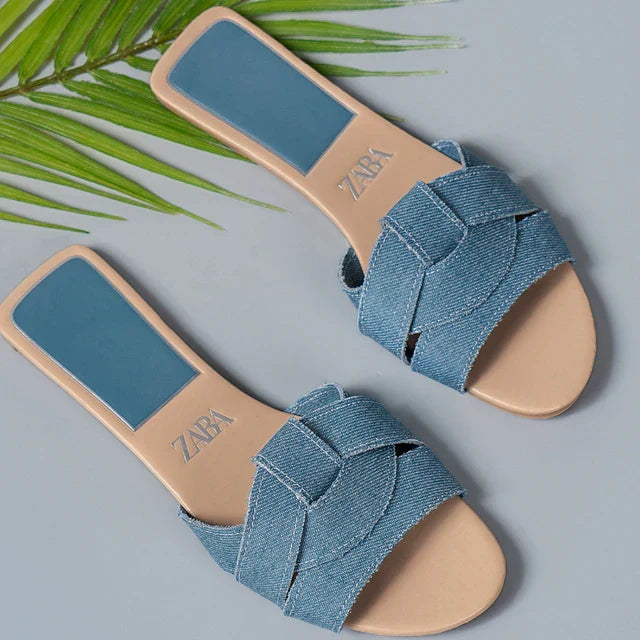 Fudus | Lässig Sommer Flachsandalen