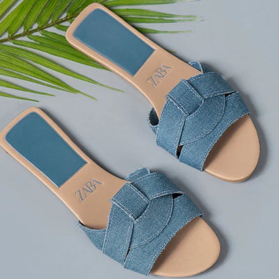 Fudus | Lässig Sommer Flachsandalen