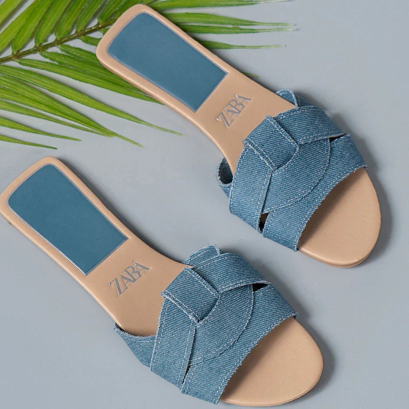 Fudus | Lässig Sommer Flachsandalen