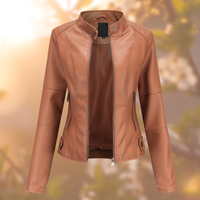 ANORA – Die stilvolle und einzigartige Jacke in Hellbraun