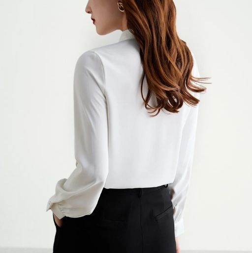 Artemis® | Elegante Bluse mit geknöpfter Fliege