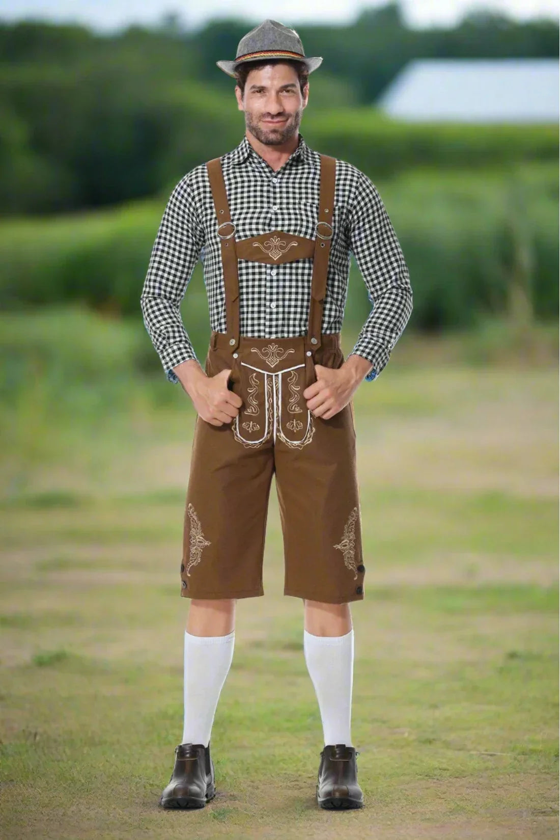Markus | Männliches Oktoberfest Lederhosen Kostüm