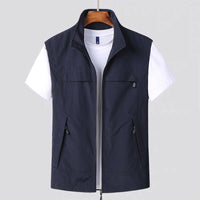Romina | Robuste Funktionale Outdoor-Weste in Blau