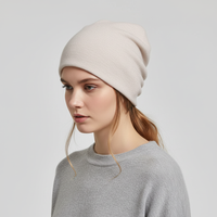 Slouchy Beanie mit weichem Komfort in Einheitsgröße in Beige
