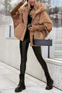 Aylina - Damen-Winter Fleece jacke – Eleganter Luxus mit Kuschelfaktor in Braun