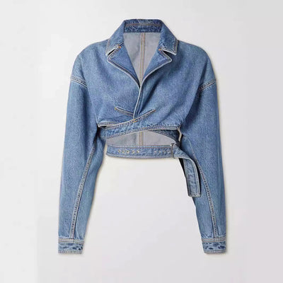 Elis | Hollow Denim Jacket für Damen