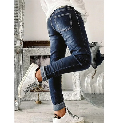 Kreszentia - Stretch Baumwollhose für Frauen