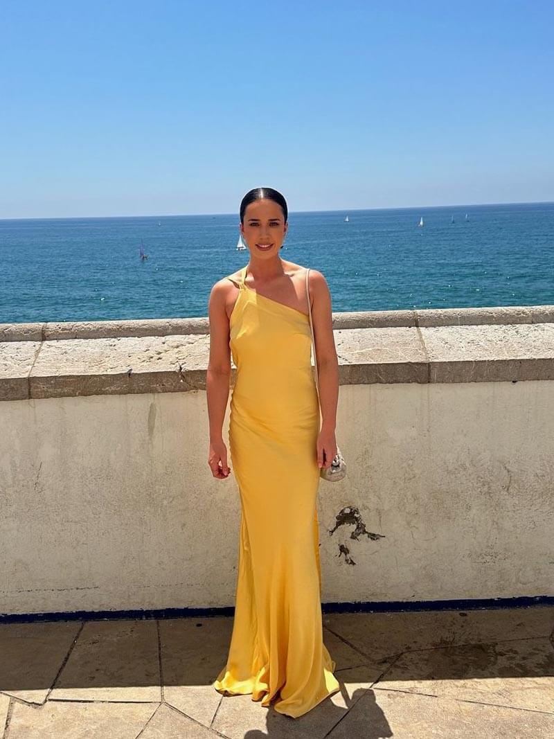 Pauline | Maxikleid Sommer mit Offenem Rücken für Damen – Festlich und Elegant