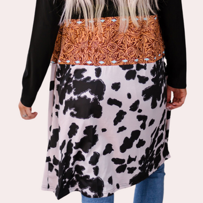 HILDEGARDE - Trendige Damenstrickjacke für einen stilvollen Look