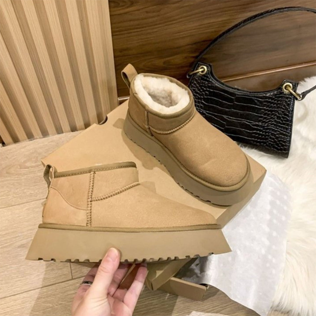 FIONNUALA - Stylische Damen-Winterstiefel mit kuscheligem Fellfutter