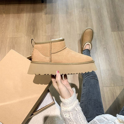 FIONNUALA - Stylische Damen-Winterstiefel mit kuscheligem Fellfutter