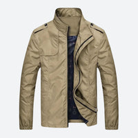 Frank | Übergangsjacke, die einfach passt in Khaki