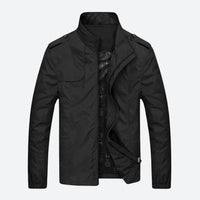 Frank | Übergangsjacke, die einfach passt in Schwarz