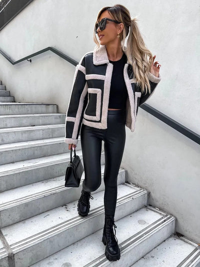 2023 RM Frauen Lederjacke