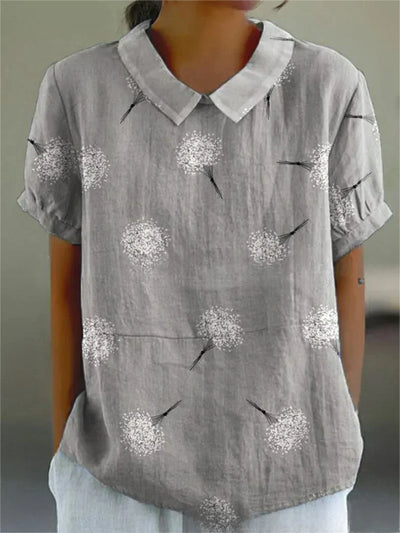 Dämpfer | Damen Top mit Blumendesign – Leicht und Atmungsaktiv