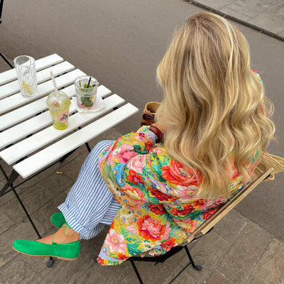 Fudus | Stylische Bedruckte Steppjacke