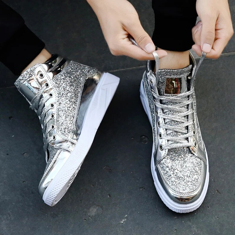 Fudus | Glitzernde Sneaker mit Glamour