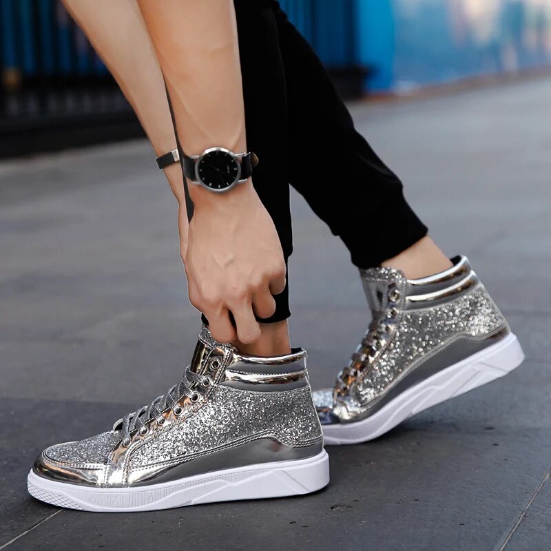 Fudus | Glitzernde Sneaker mit Glamour