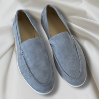 Premium Wildleder-Loafer für Herren (1+1 GRATIS) in Blau