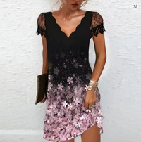 GlitterEve Kleid | Glitzerkleid in Rosa