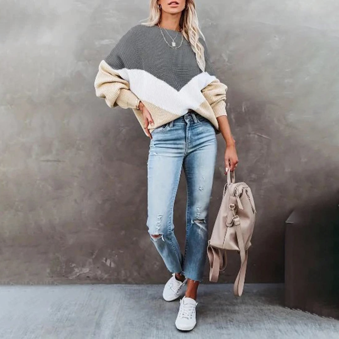 Eleganter Strickpullover Charlotte - Perfekter Stil für jeden Anlass