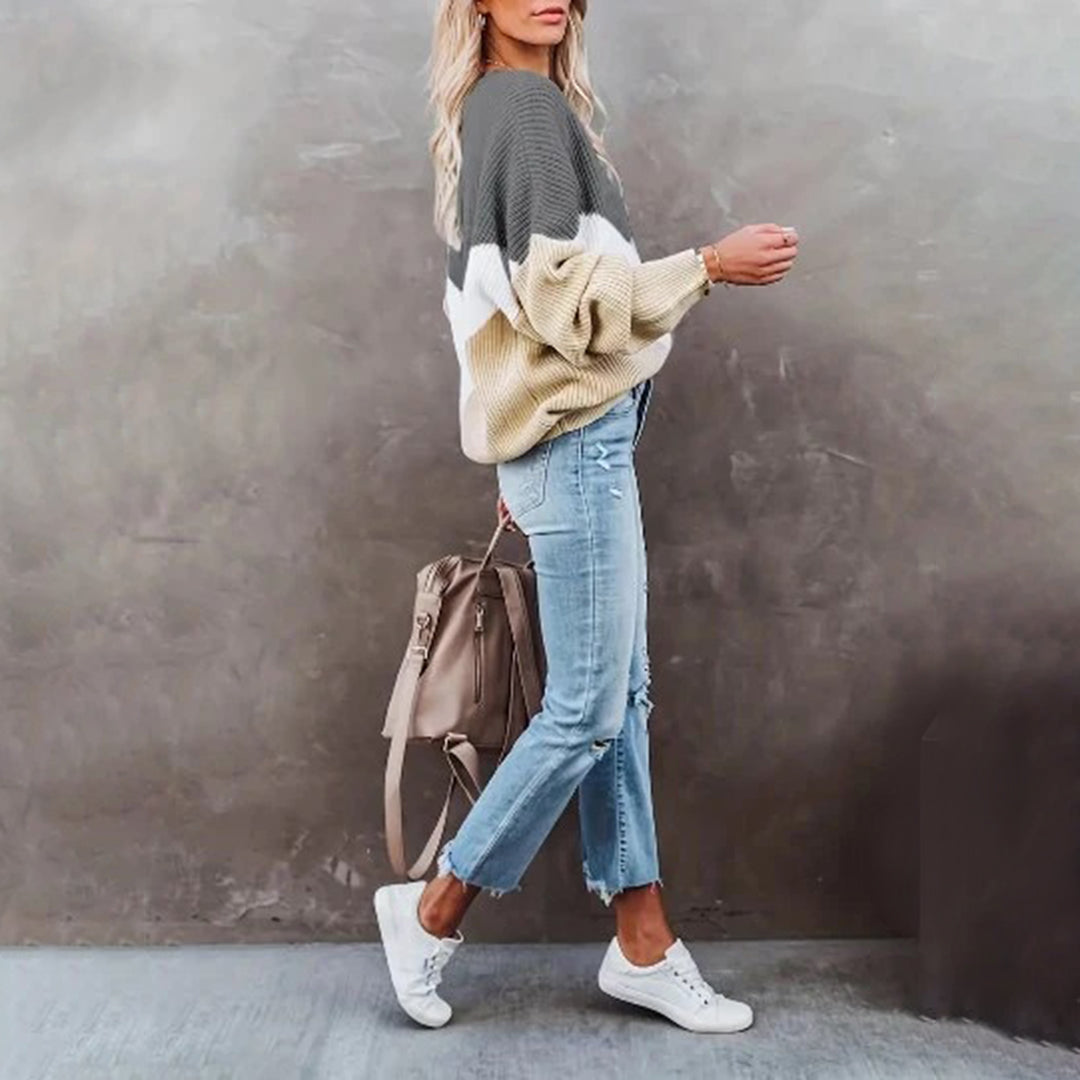 Eleganter Strickpullover Charlotte - Perfekter Stil für jeden Anlass