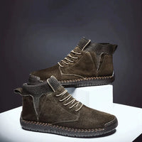 Klassische Stiefel für Männer-LUCA in Grün