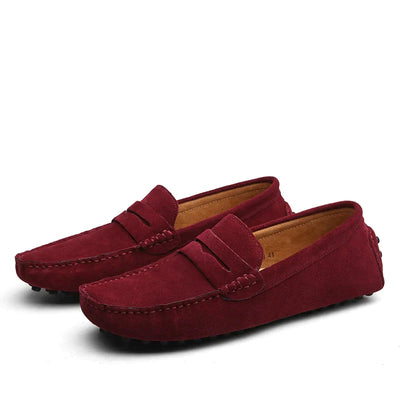 TOMMY OUTLET - Loafers aus Wildleder im italienischen Stil