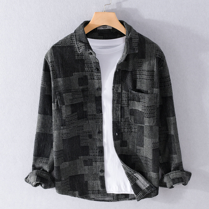 Leichte Button Up Jacke für Herren