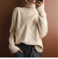 Dicker Pullover für Frauen - NALI in Beige