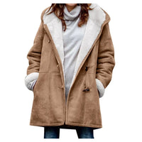 ISABELLA  - Fleece-Wildlederjacke in Braun