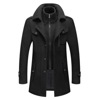 Harold | Herren Wintermantel Jacket in Schwarz