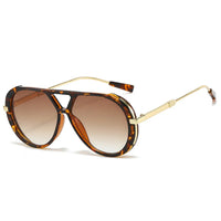 Liva | Stilvolle Sonnenbrille mit UV-Schutz in Verlauf / Braun
