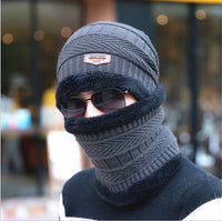 Skullies | Mütze mit Nacken- und Halsschutz für Herbst und Winter in Skullie 2 – Dunkelgrau