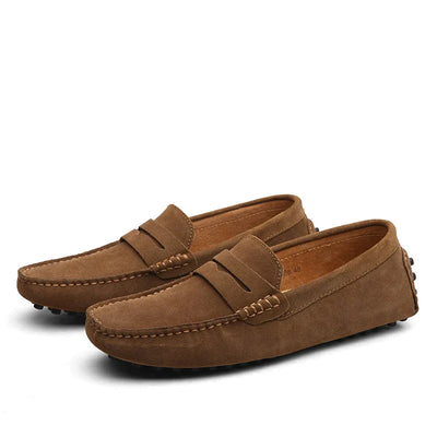 TOMMY OUTLET - Loafers aus Wildleder im italienischen Stil