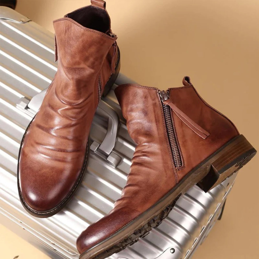 Haylom | Elegante Stiefel mit Reißverschluss
