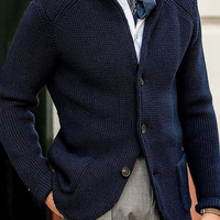 Beck™ - Zeitloser Strickcardigan in Blau