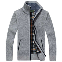 TOMAS – Baumwolljacke für Herren in Hellgrau