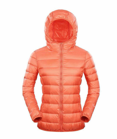 Tuana - Ultraleichte Daunen-Winterjacke mit Kapuze für Frauen