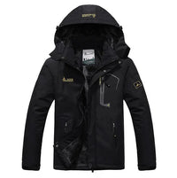 WIND-UND WASSERDICHTE JACKE - UNCO in Schwarz