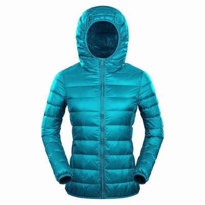 Tuana - Ultraleichte Daunen-Winterjacke mit Kapuze für Frauen