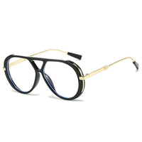 Liva | Stilvolle Sonnenbrille mit UV-Schutz in Schwarz / Transparent