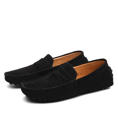 TOMMY OUTLET - Loafers aus Wildleder im italienischen Stil